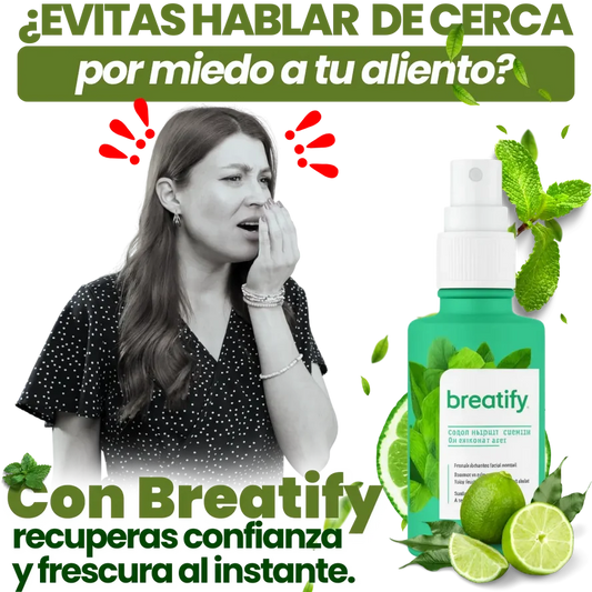 Breatify™: La solución definitiva al mal aliento crónico